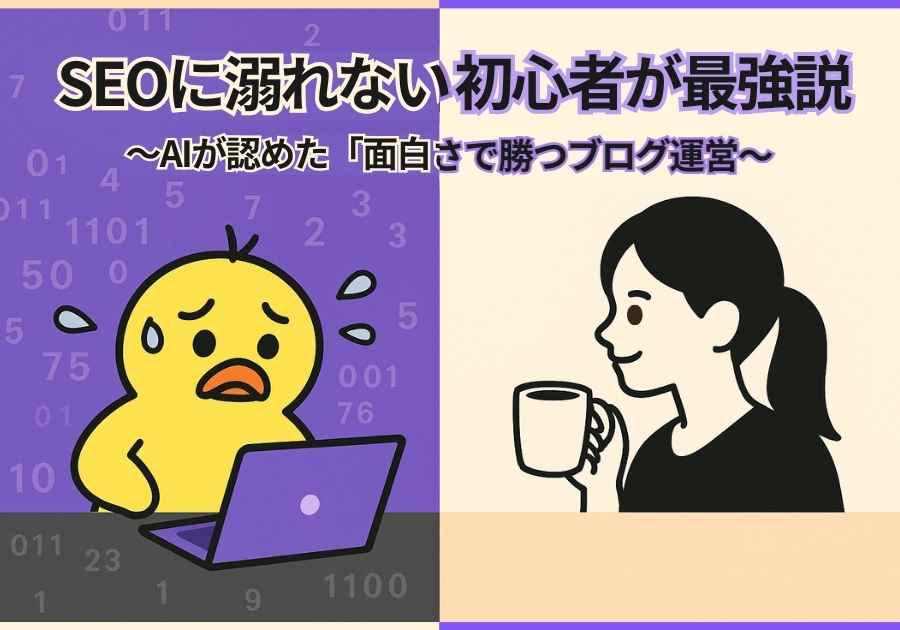 SEOに溺れない初心者が最強説
